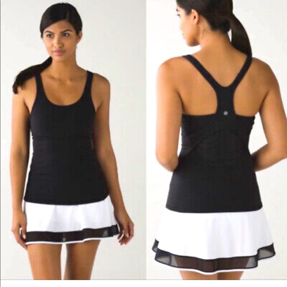 lululemon - black racerback tank